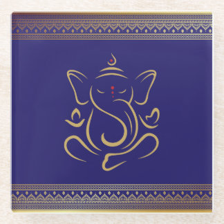 Dessous-de-verre En Verre Ganesh