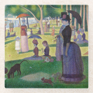 Dessous-de-verre En Verre Georges Seurat - Un dimanche après-midi à l'Île de
