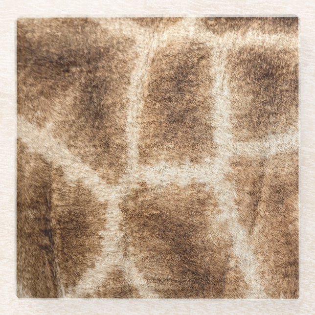 Dessous-de-verre En Verre Girafe (Devant)