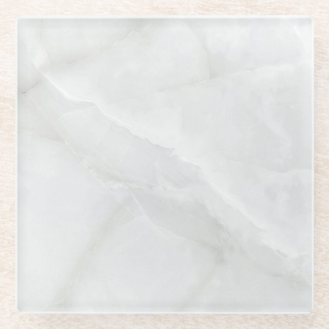 Dessous-de-verre En Verre Granit gris Brown Quartz Pierre Marbre naturel (Devant)