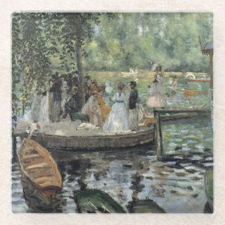 Dessous-de-verre En Verre Grenouillère Renoir Impressionniste Peinture Art