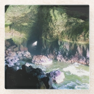 Dessous-de-verre En Verre Grotte de lion de mer, OU