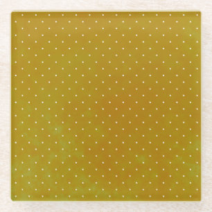 Dessous-de-verre En Verre Grunge pois : fond aquarelle