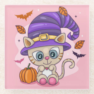 Dessous-de-verre En Verre Halloween