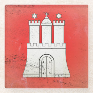 Dessous-de-verre En Verre Hambourg