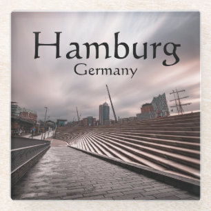Dessous-de-verre En Verre Hambourg Allemagne