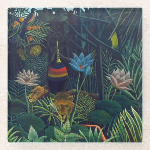 Dessous-de-verre En Verre Henri Rousseau - Le Rêve / The Dream