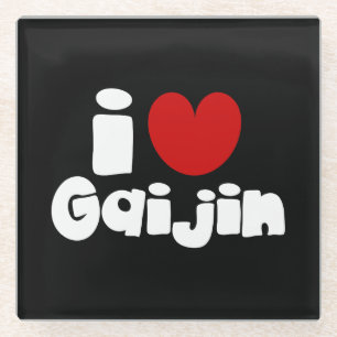 Dessous-de-verre En Verre i heart Gaijin