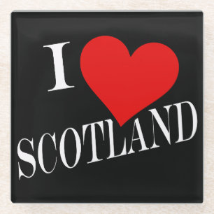Dessous-de-verre En Verre I Heart Scotland