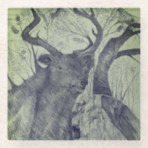 Imaginaire Elk dans les bois