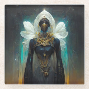 Dessous-de-verre En Verre Imaginaire Fae Guardian