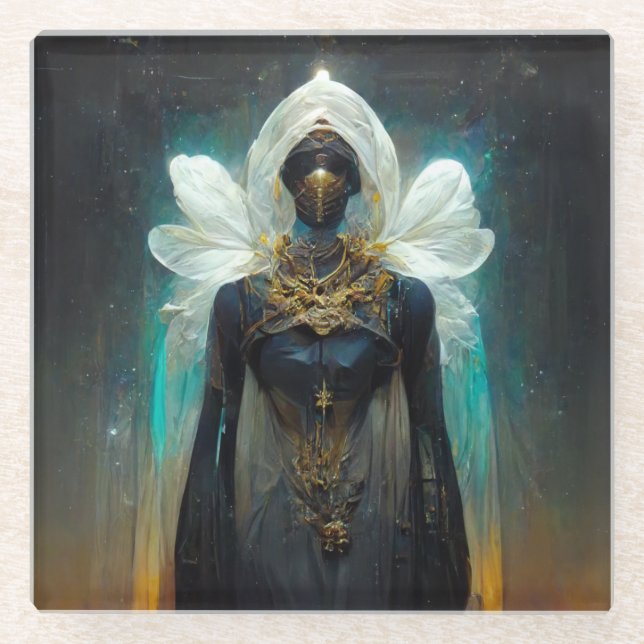 Dessous-de-verre En Verre Imaginaire Fae Guardian (Devant)