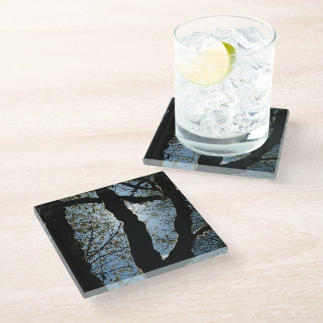 DESSOUS-DE-VERRE EN VERRE JAMAIS (Incliné)