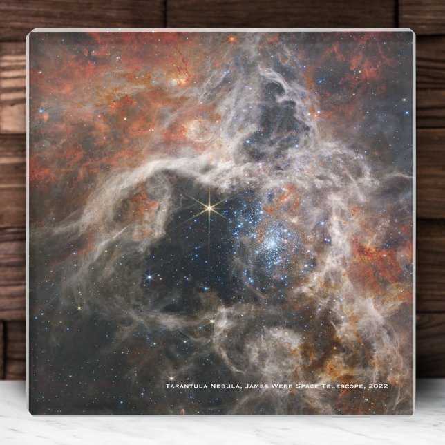 Dessous-de-verre En Verre James Webb Tarantula Nebula Hi-Res Image 2022 (Créateur téléchargé)