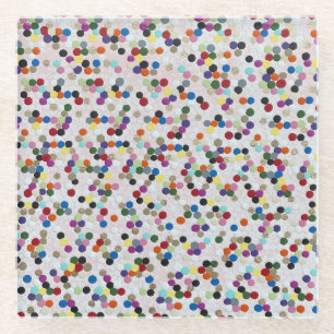 Dessous-de-verre En Verre Je veux Dessous de verre de verre de bonbon