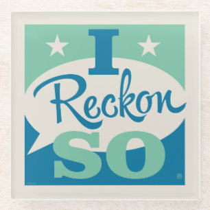 Dessous-de-verre En Verre J'Estime Cela