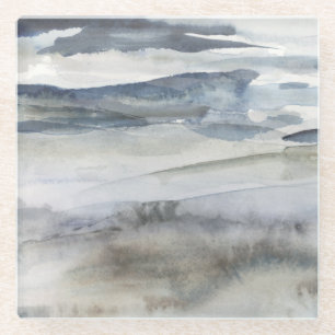 Dessous-de-verre En Verre Jet de sel neutre