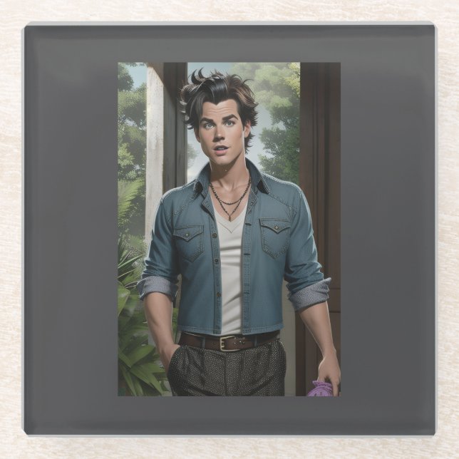 Dessous-de-verre En Verre Jeune Ace (Devant)