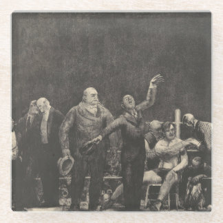 Dessous-de-verre En Verre John L. Sullivan - George Bellows