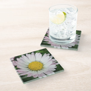 Dessous-de-verre En Verre Jolie marguerite