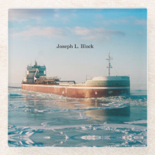 Dessous-de-verre En Verre Joseph L. dessous de verre en verre bloc