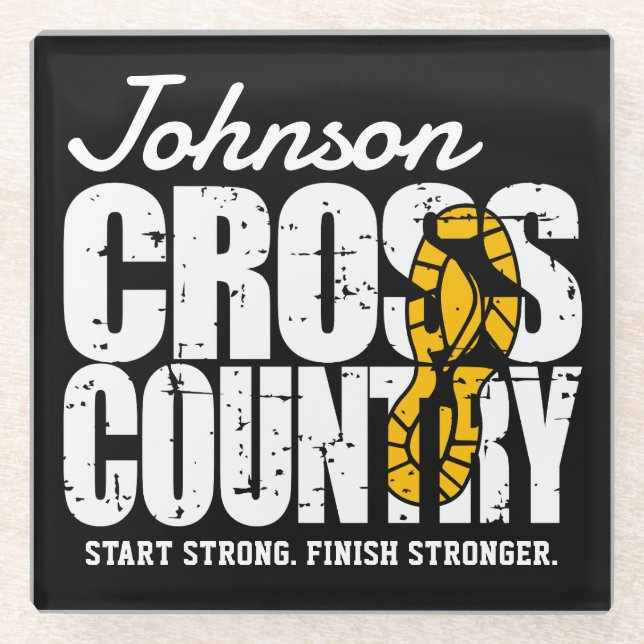 Dessous-de-verre En Verre Joueur d'équipe d'exécution d'AJOUT TEXTE inter-pa (Devant)