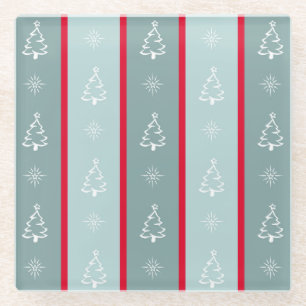 Dessous-de-verre En Verre Joyeux Noël
