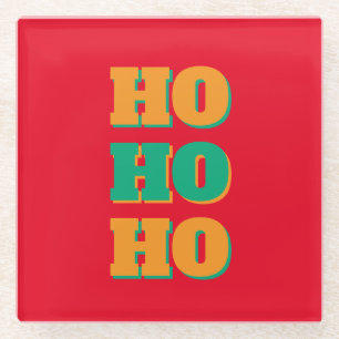 Dessous-de-verre En Verre Joyeux Nouvel An Joyeux Noël Période des Fêtes HoH