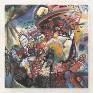Dessous-de-verre En Verre Kandinsky Moscou I Cityscape peinture Abstraite