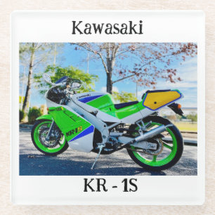 Dessous-de-verre En Verre Kawasaki KR - 1S - Dessous de verre