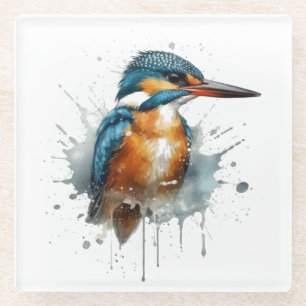 Dessous-de-verre En Verre Kingfisher Splash