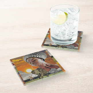 Dessous-de-verre En Verre La Mère patrie