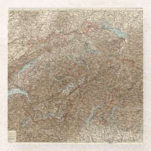 Dessous-de-verre En Verre La Suisse 25