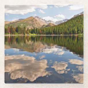 Dessous-de-verre En Verre Lac bear. Le Colorado