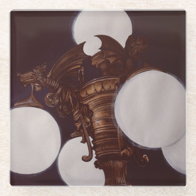 Dessous-de-verre En Verre Lamplife des démons (Devant)