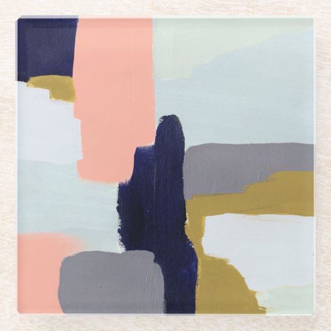 Dessous-de-verre En Verre Langue (Devant)