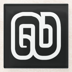 Dessous-de-verre En Verre Lao / Laos Numéro Neuf / 9 / ໙ (Kao/Gao) Laotien