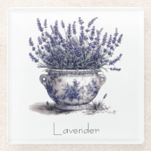 Lavande dans Delft Blue personnalisable