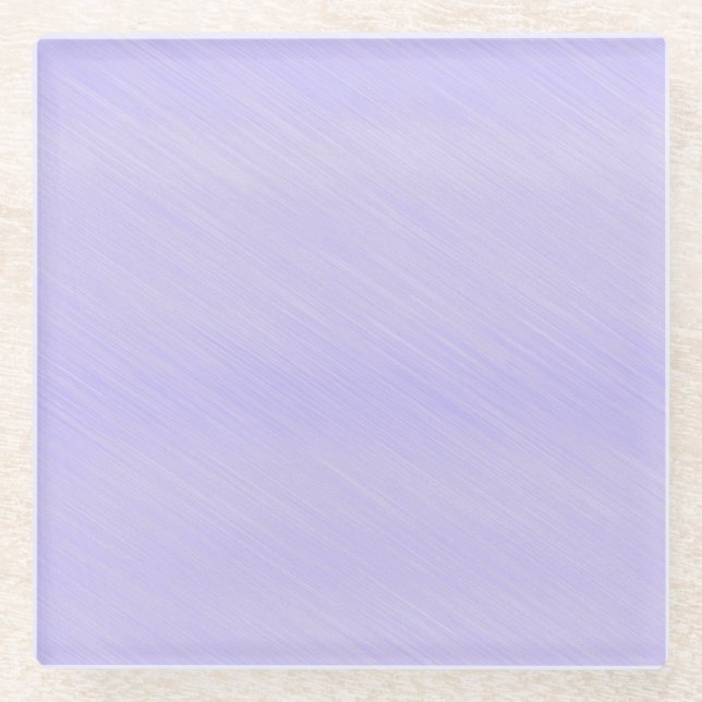 Dessous-de-verre En Verre Lavande simple (Devant)
