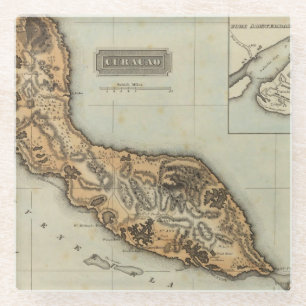 Dessous-de-verre En Verre Le Curaçao