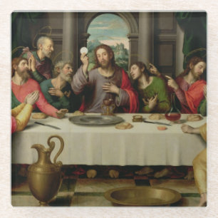 Dessous-de-verre En Verre Le dernier dîner 5