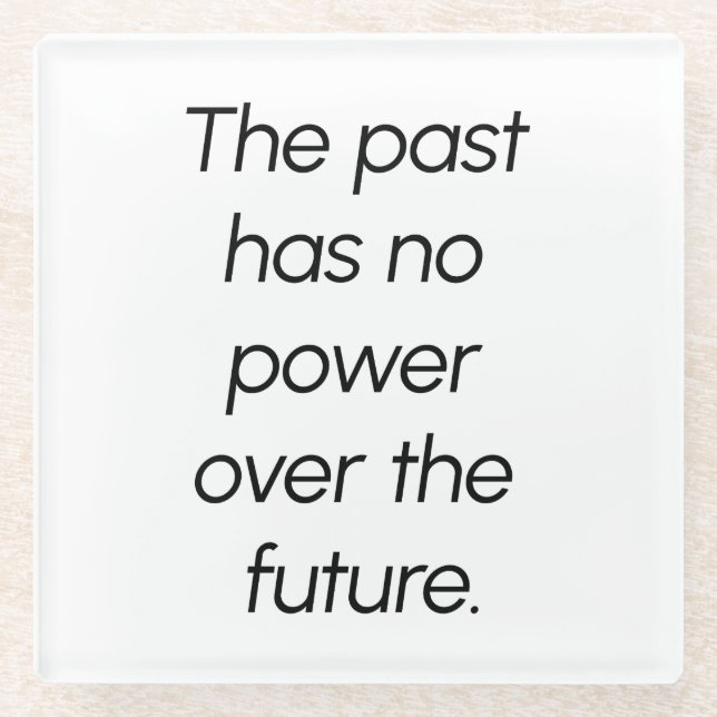 Dessous-de-verre En Verre Le Dessous de verre en verre passé (Devant)