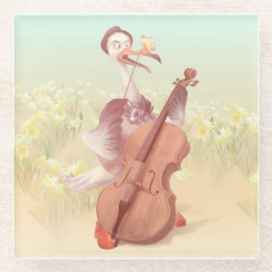 Dessous-de-verre En Verre Le grand artiste du printemps