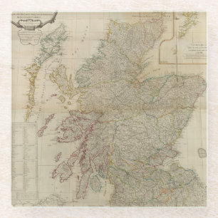 Dessous-de-verre En Verre L'Ecosse composée 2