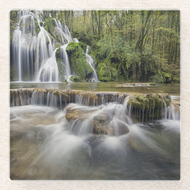 Dessous-de-verre En Verre Les cascades (Devant)
