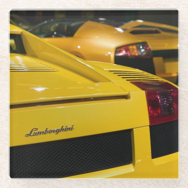 Dessous-de-verre En Verre Les Etats-Unis, la Californie, Los Angeles : (Devant)