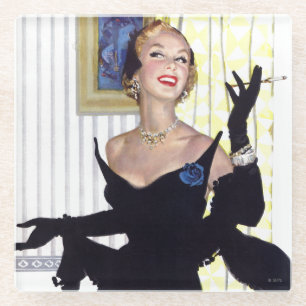 Dessous-de-verre En Verre Les femmes intelligentes sont dangereuses aussi