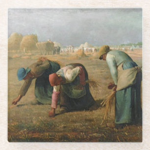 Dessous-de-verre En Verre Les glaneurs, 1857