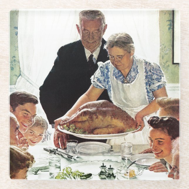 Dessous-de-verre En Verre Liberté de la volonté (Devant)