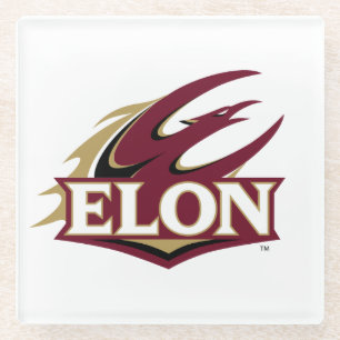 Dessous-de-verre En Verre Logo Elon Phoenix